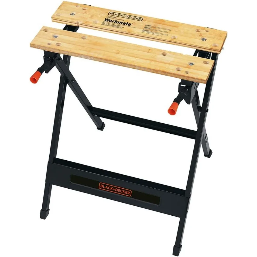 Портативный верстак BLACK + DECKER Workmate емкостью 350 фунта (WM125)