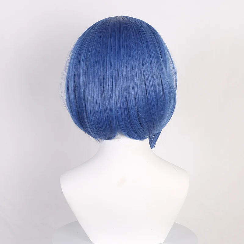 山田涼 コスプレウィッグ ライトインナーバックル ブルーとミックス ヘアアクセサリー付き ワンピースクリップ ロンリーロック アニメコスプレ