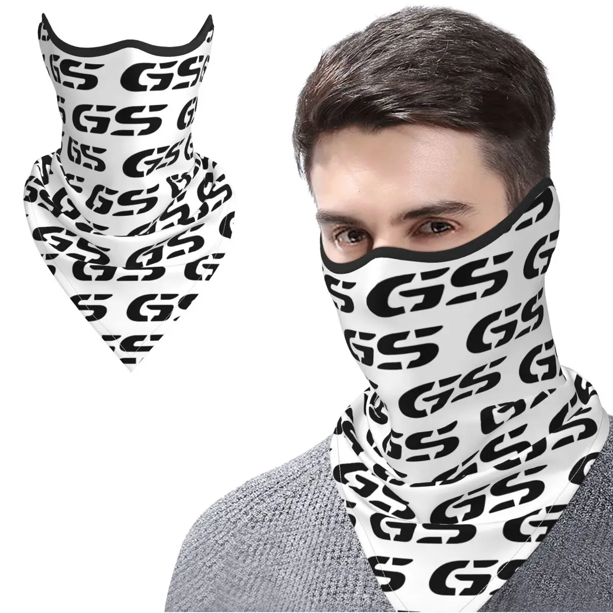 

GS Motorcycle Adventure Merch Neck Gaiter Sun Protection Bandana Mask Balaclavas Multi-use Cycling Scarf For Outdoor Activities