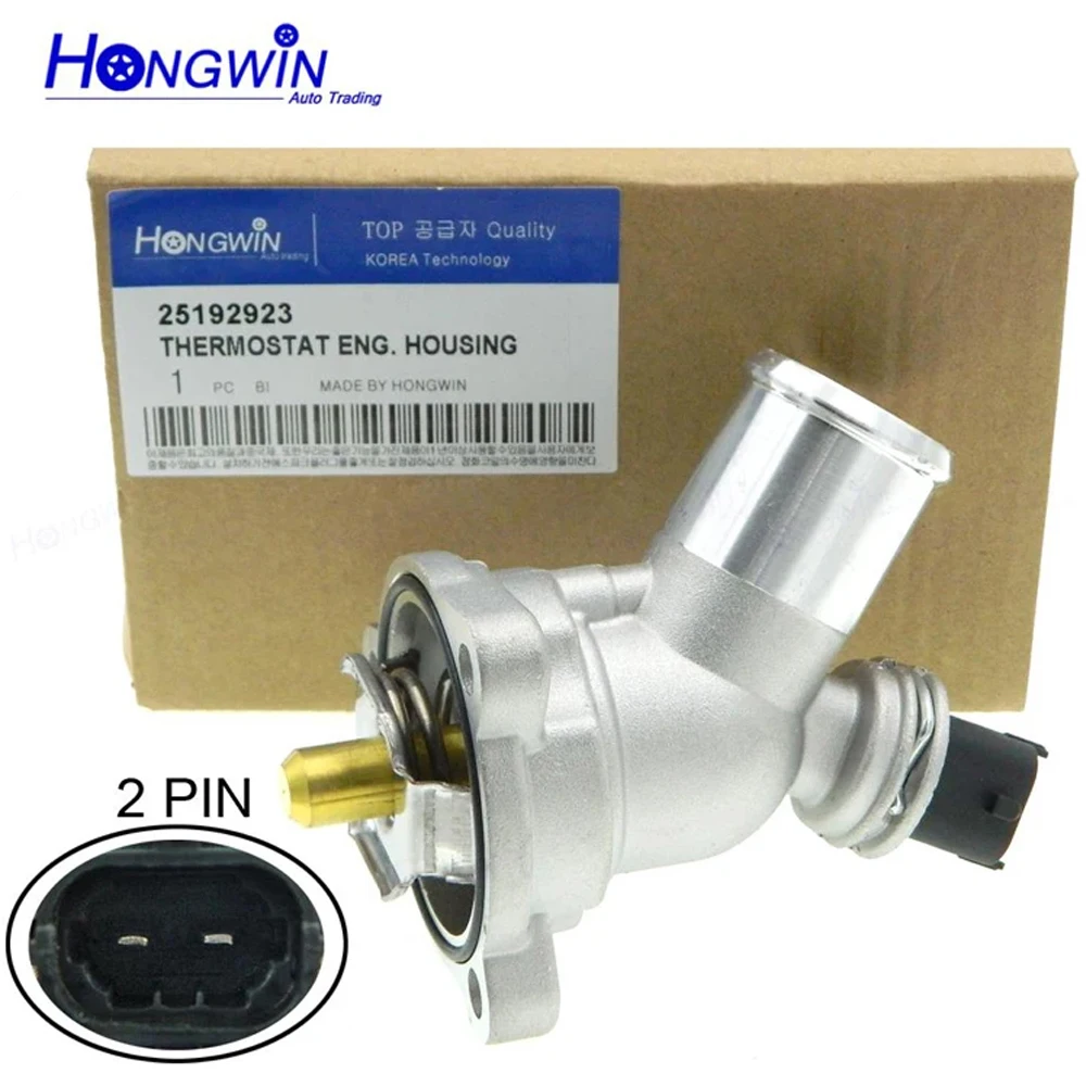 New Aluminum Engine Cooling Thermostat Connector Plug For Chevy Chevrolet Spark 1.2L 2013 2014 2015 96988257 25192923 25199831