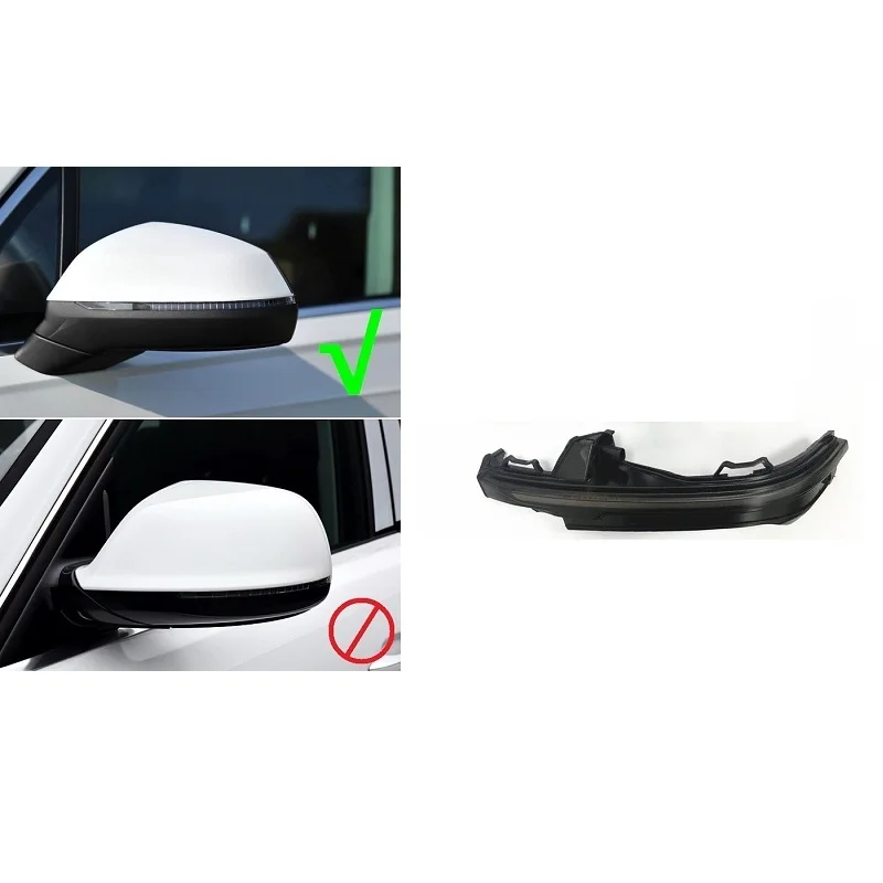 

One Piece Left Side Dynamic LED Blinker Sequential Turn Light Indicator for Audi Q5 SQ5 FY FYB Q7 SQ7 4M 4MB