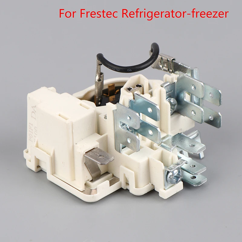 Compressor PTC Starter QP3-15/C Universal Relay Overload Protector For Household Refrigerator-freezer Replacement Part 5.3*5.5cm