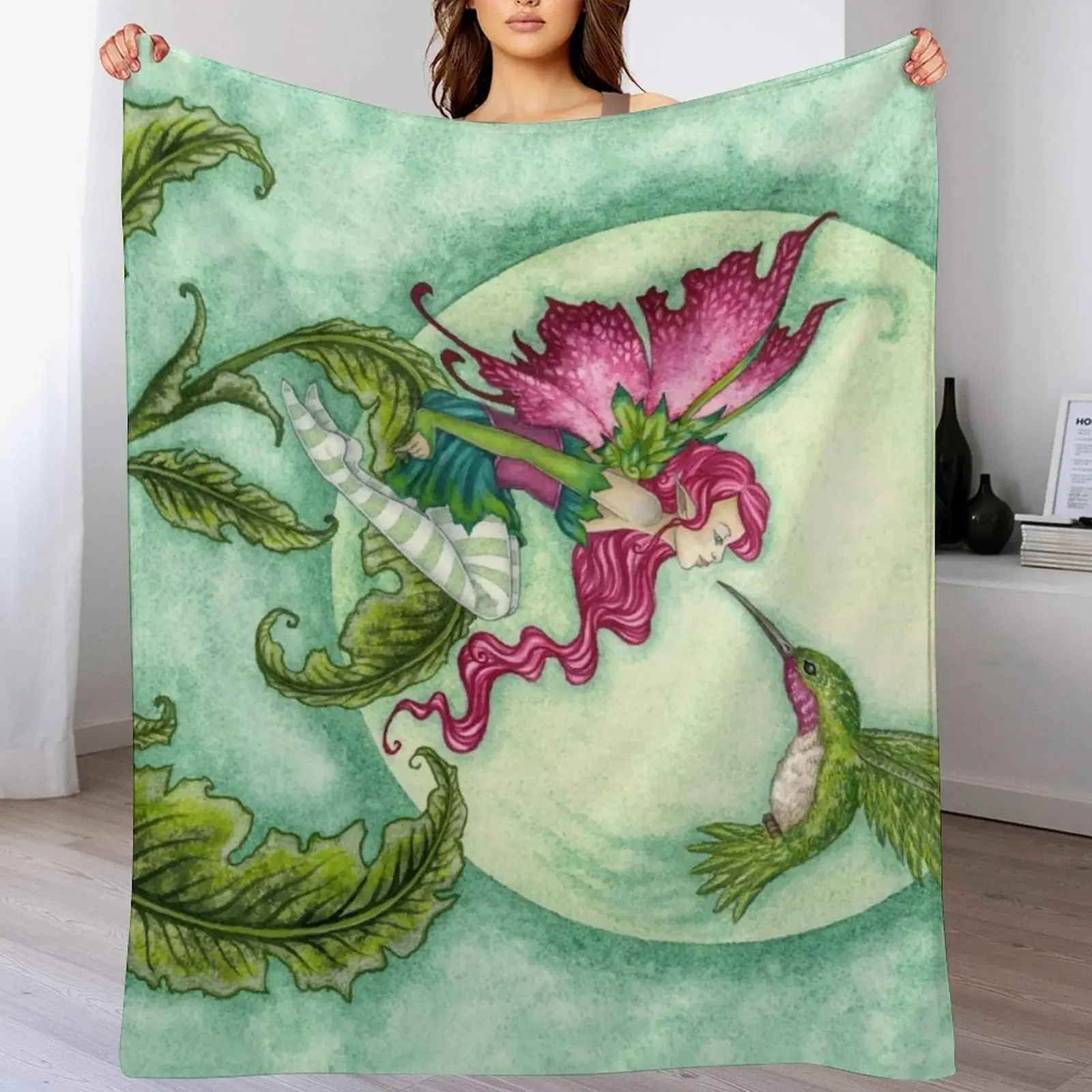 

Flirting Throw Blanket All Season Soft Lightweight Blanket for Home