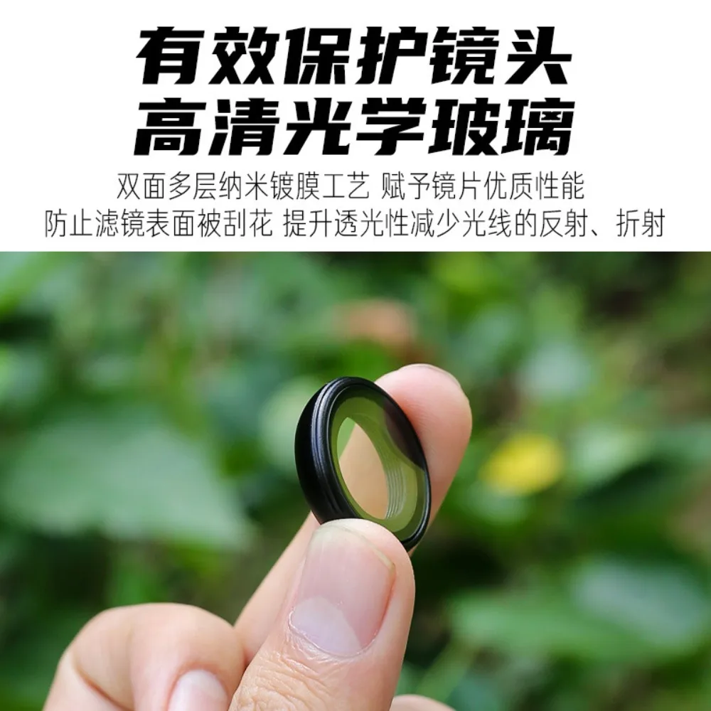 

Camera Lens Protectors For Insta360 GO Ultra Lens Protector Waterproof Anti-Fog Protective Glass Cover Action Camera Accessories