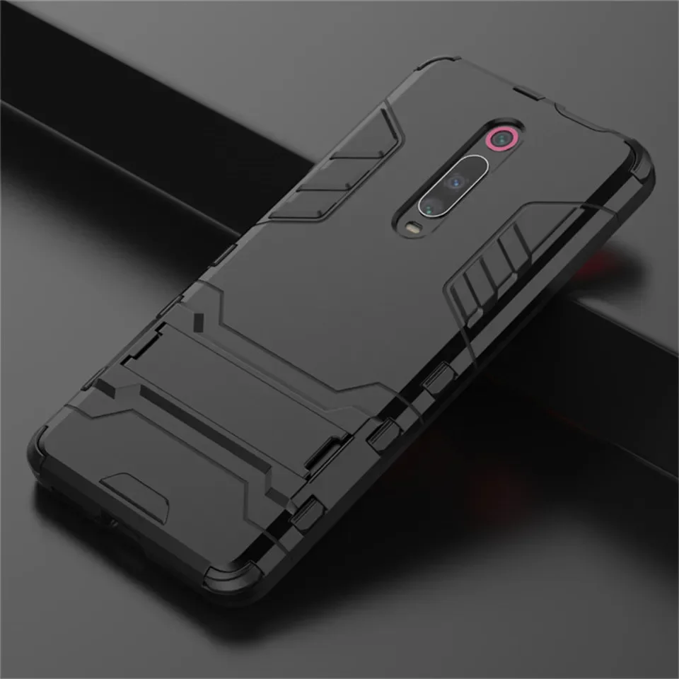 Luxury Armor Case For Xiaomi Mi A3 Lite 9T CC9E CC9 Mi9t 9 SE Redmi K20 Pro Note 10 8 7 7A 8A Shockproof Silicone Bumper Cover