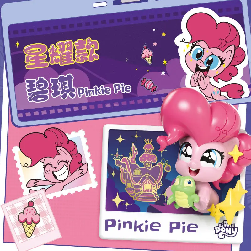 KAYOU 2026 New My Little Pony Photo Frame Three-Dimensional Refrigerator Magnet Ornament Cute Collection Periphery Anime Gift