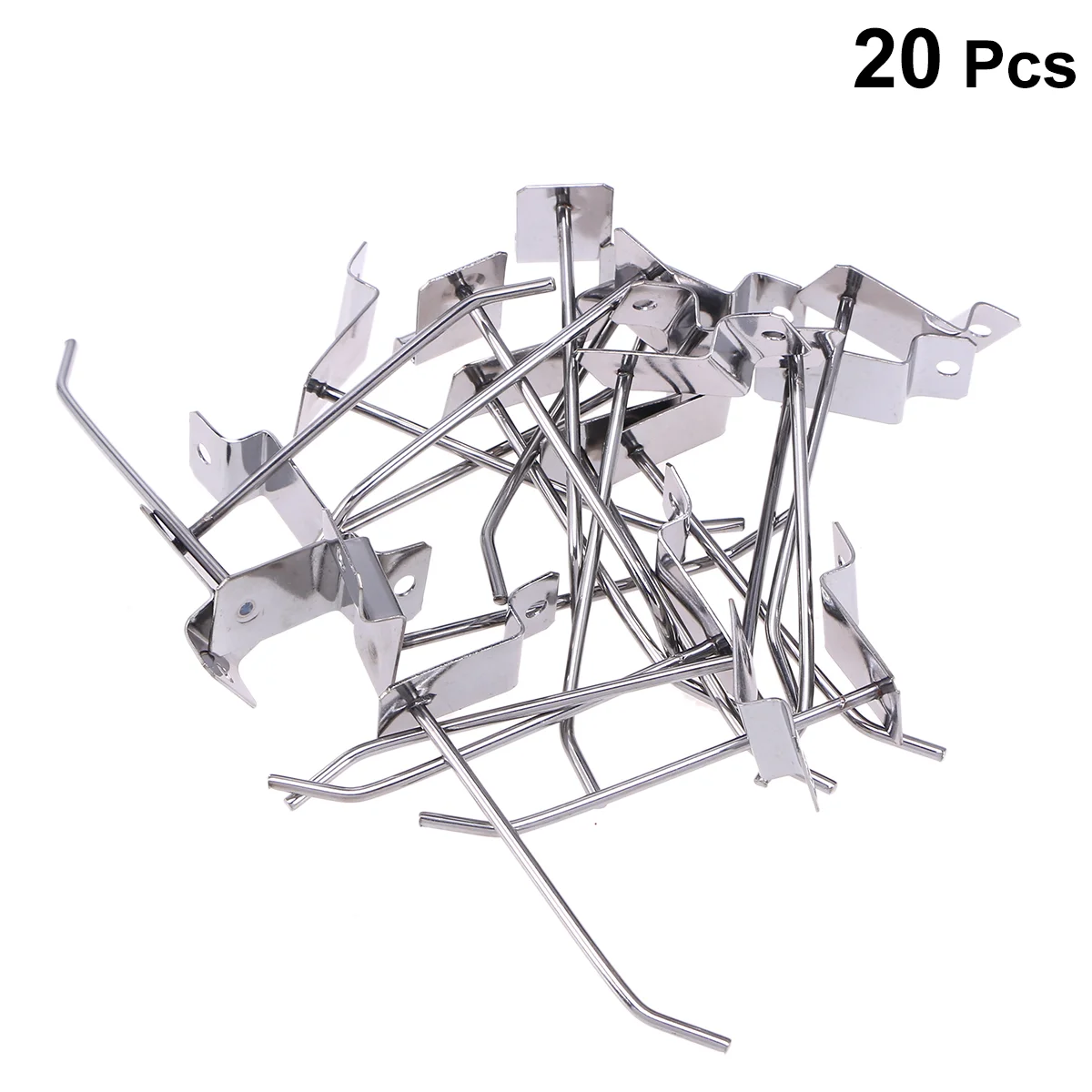 20Pcs Slatwall Hooks Retail Store Display Panel Hooks for Perfectly Organizing and Showcasing Your Products