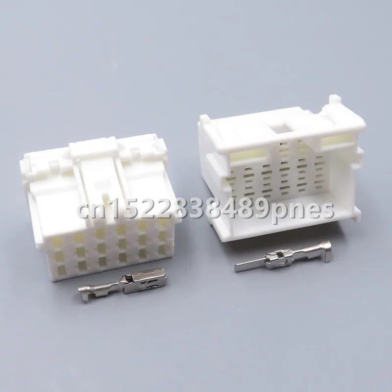 

18 Pole 7-968974-1 2-967629-1 Automotive Cable Connector Car Power Amplifier Plastic Housing Plug