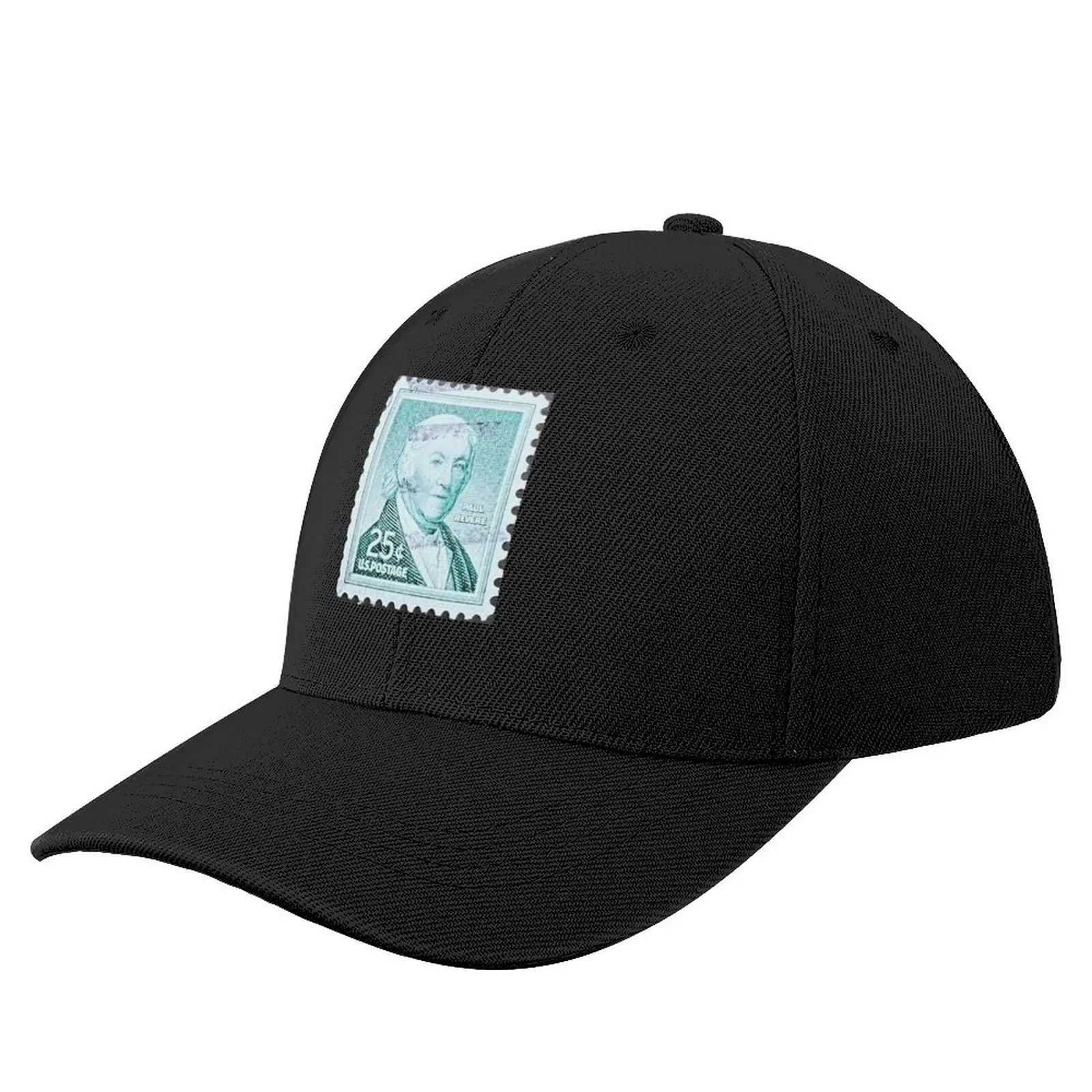 Paul Revere Vintage Postage Stamp Baseball Cap Hood Fashion Beach custom Hat Men Women's