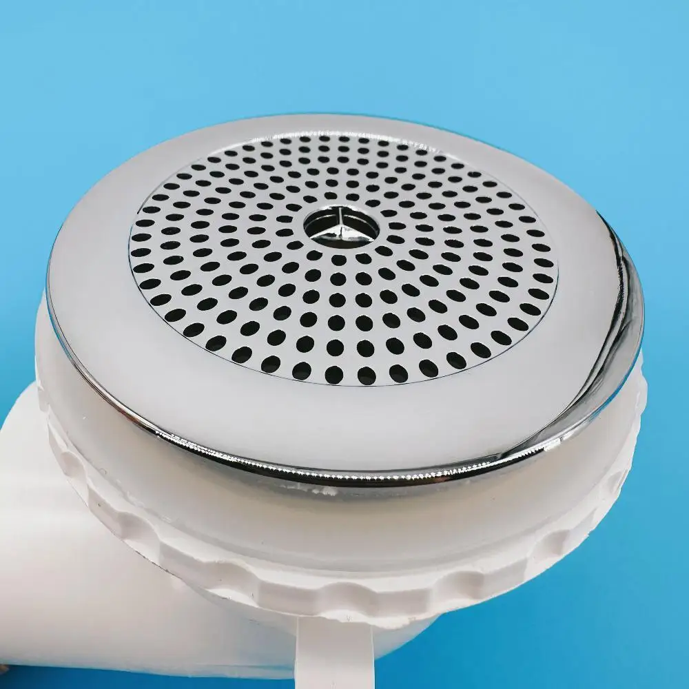 50mm Water 85mm Cover Ultra-thin Bathtub Water Suction Drainer ABS Cover Dotted Surface PVC Base Sink Bathtub Backwater Suction