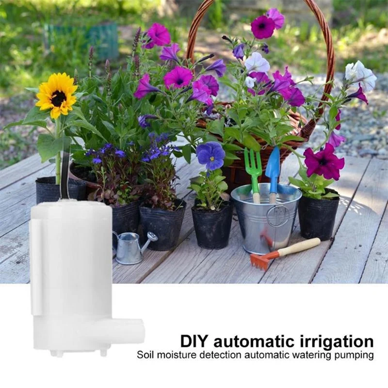 Automatic Irrigation System Self Watering DIY Kit Garden Greenhouse Flower Water Pump Soil Moisture Sensor Relay Module