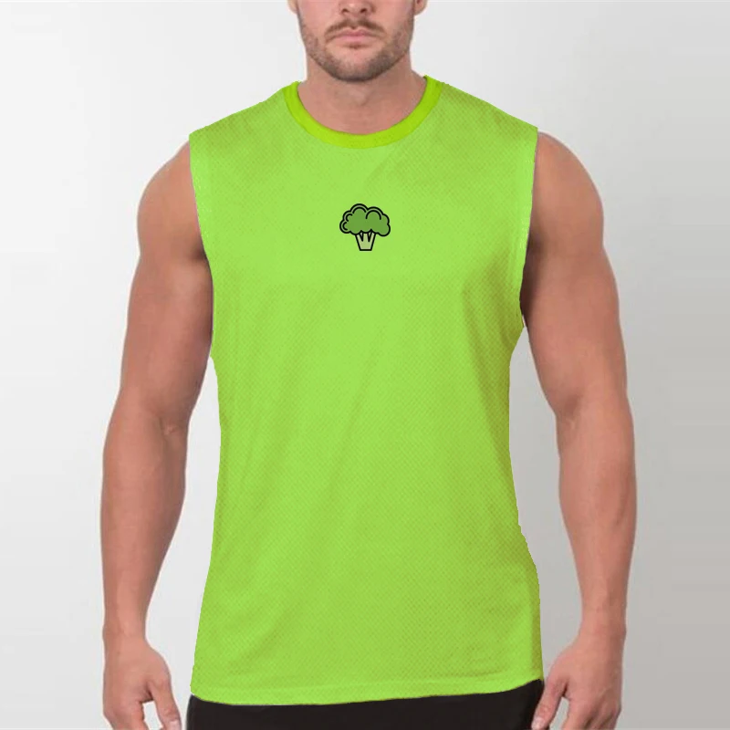 Athletic Mens Sleeveless Running Vests Quick Dry Moisture Wicking Sportswear for Summer Outdoor Training Performance Stretch