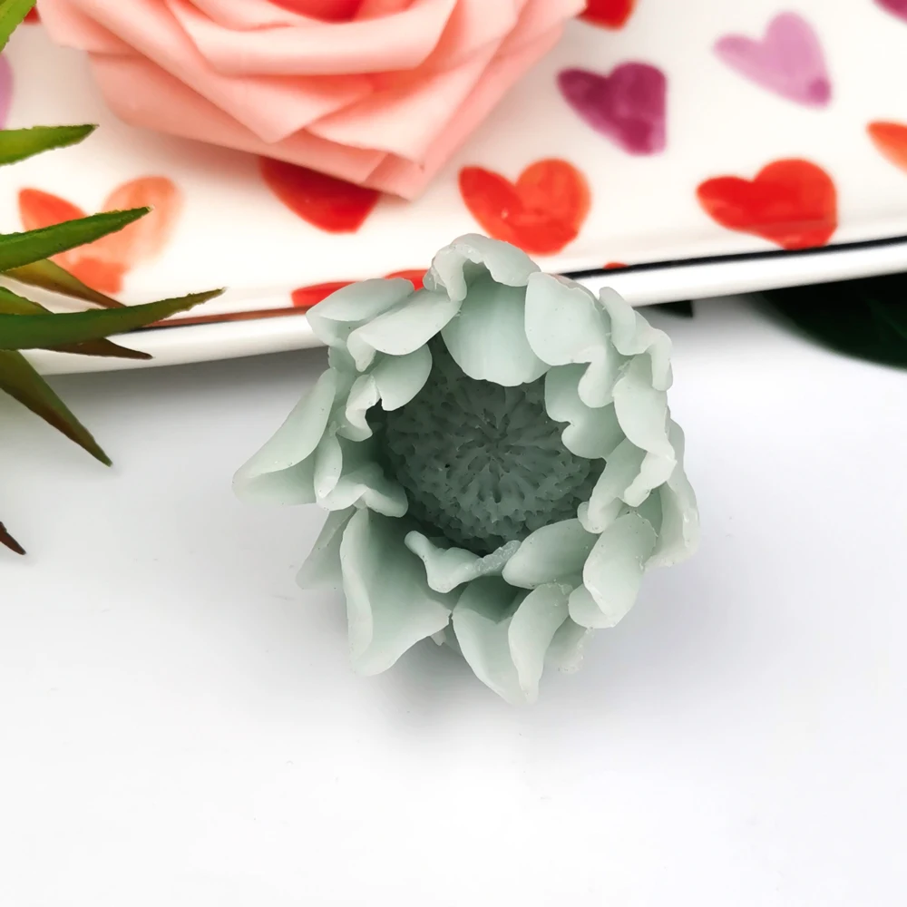 Mold Sunflower 3D Silicone Mould Tulip Mold Bloom Cake 3D Fondant Cupcake Jelly Candy Chocolate Decoration Baking Tools HC0368