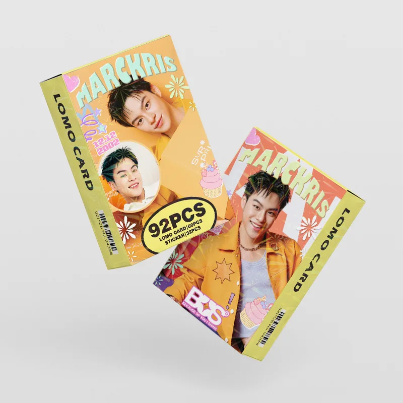 92 بطاقة صور صغيرة ذات طابع نجمي، بطاقات لاصقة صور فورية للمجلات، بطاقات LOMO مزدوجة الجوانب، بطاقات تهنئة