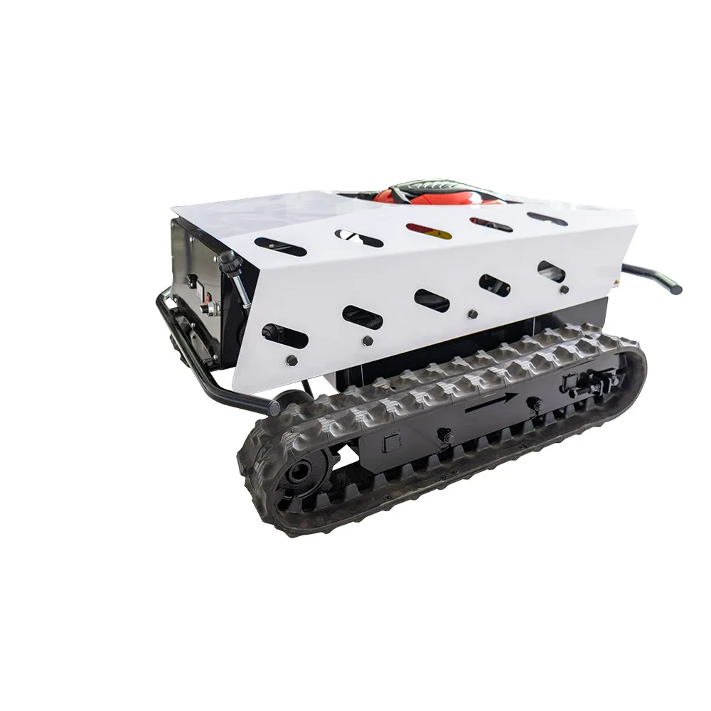 

500mm cutting width remote control lawn mower climb slpoe crawler ROBOT MOWER garden grass cutter gasoline lawn mower suppliers