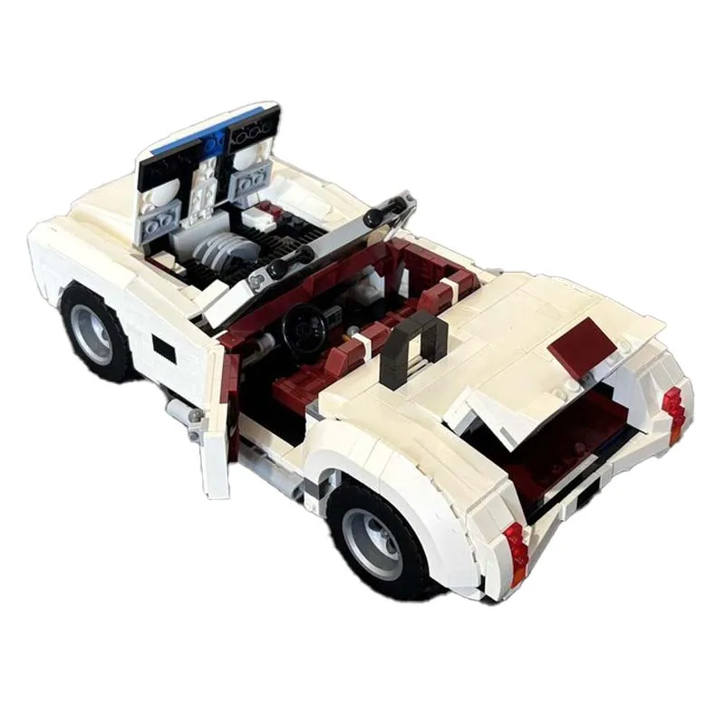 1034 PCS Speed Hypercar 10337 Cobra MOC Customize Modular Building Block Popular Simple Brick Technology DIY Assembly Toy Gift