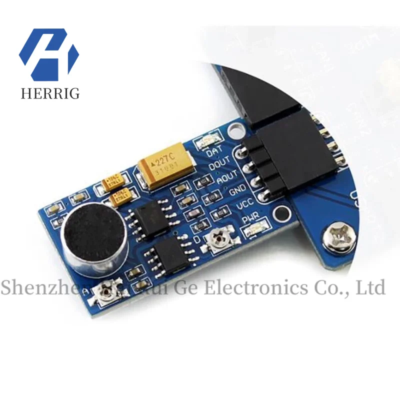 

1PCS Sound Sensor Module Voice Control Module Sound Detection Module LM386 Arduino compatible