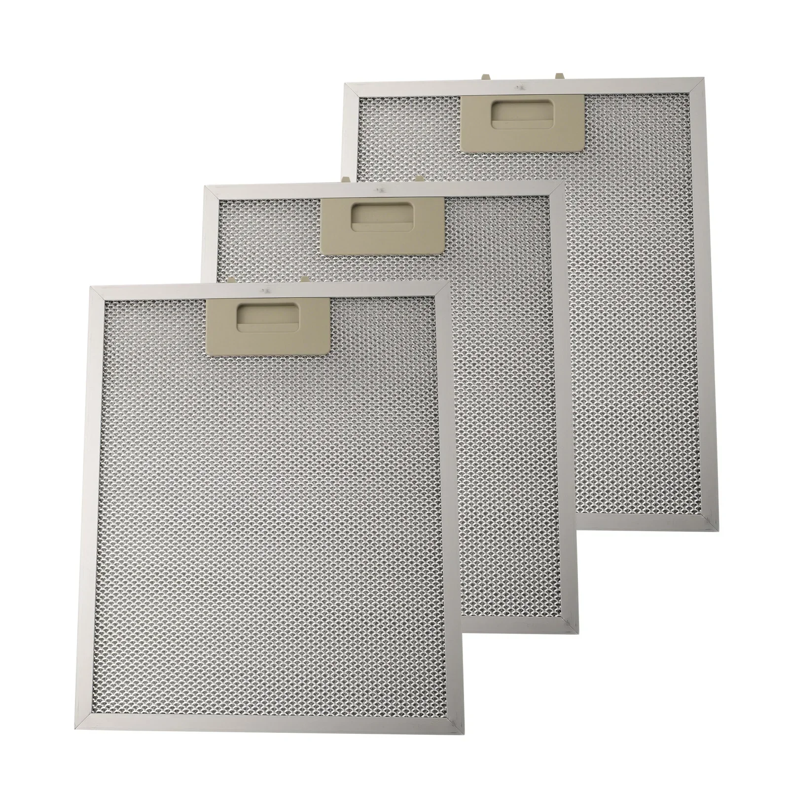 Filtro De Graxa De Malha De Metal Para Range Rover, Extrator De Cozinha, Filtro De Ventilação, 3Pcs