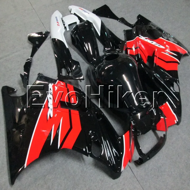 Full fairing kits for CBR600F2 1991 1992 1993 1994 red black CBR 600 F2 91 92 93 94 ABS motorcycle fairings