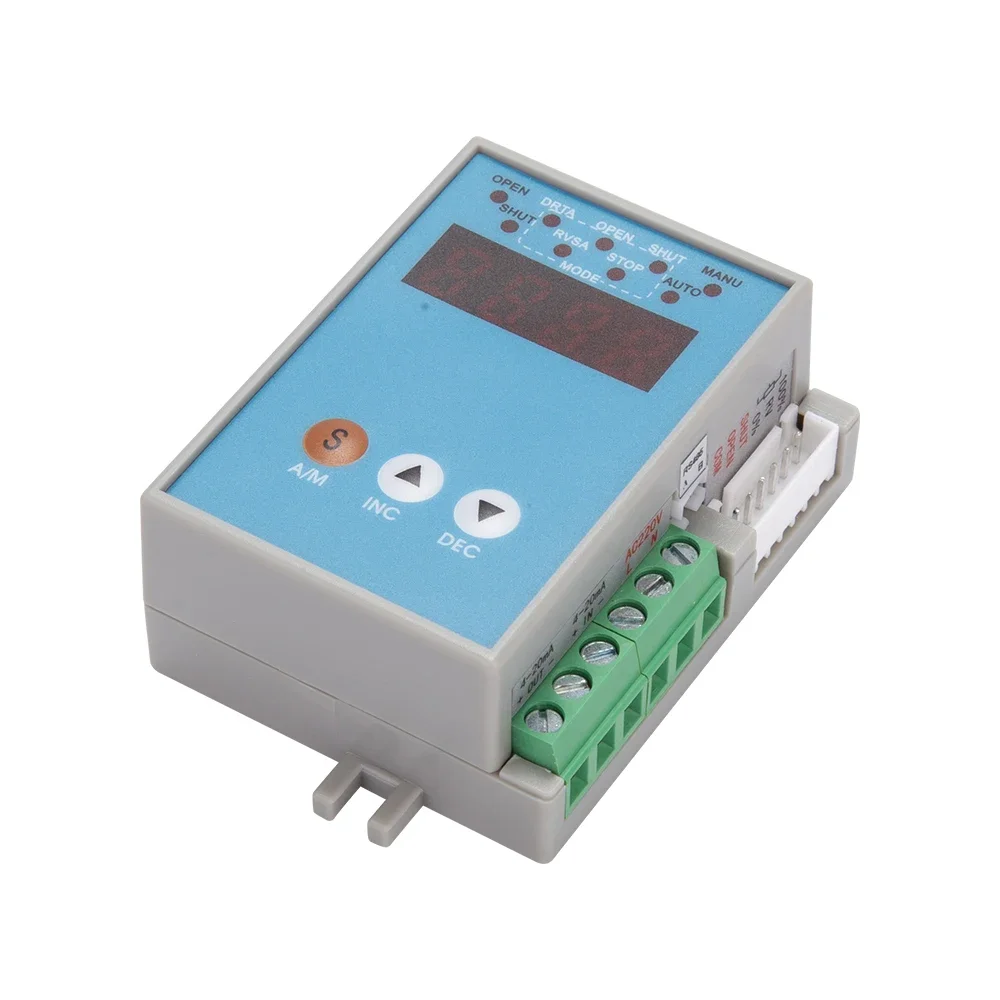 AC220V Precision Adjustment 4-20ma 0-10v 0-5v 1-5v Control Valve Positioner controller with Electric Actuator Installed