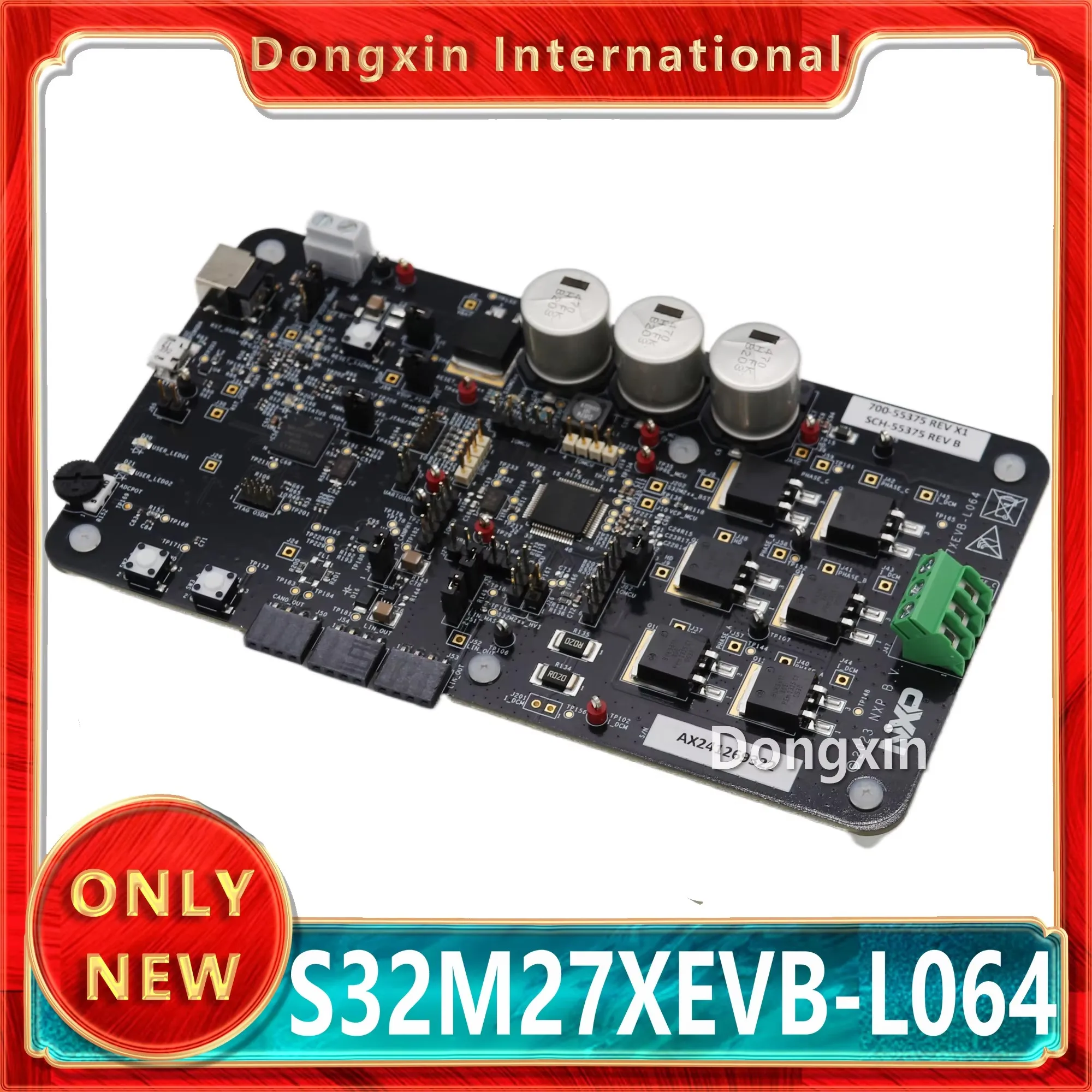 

Плата оценки управления двигателем и управлением питанием S32M27XEVB-L064 S32M27X;