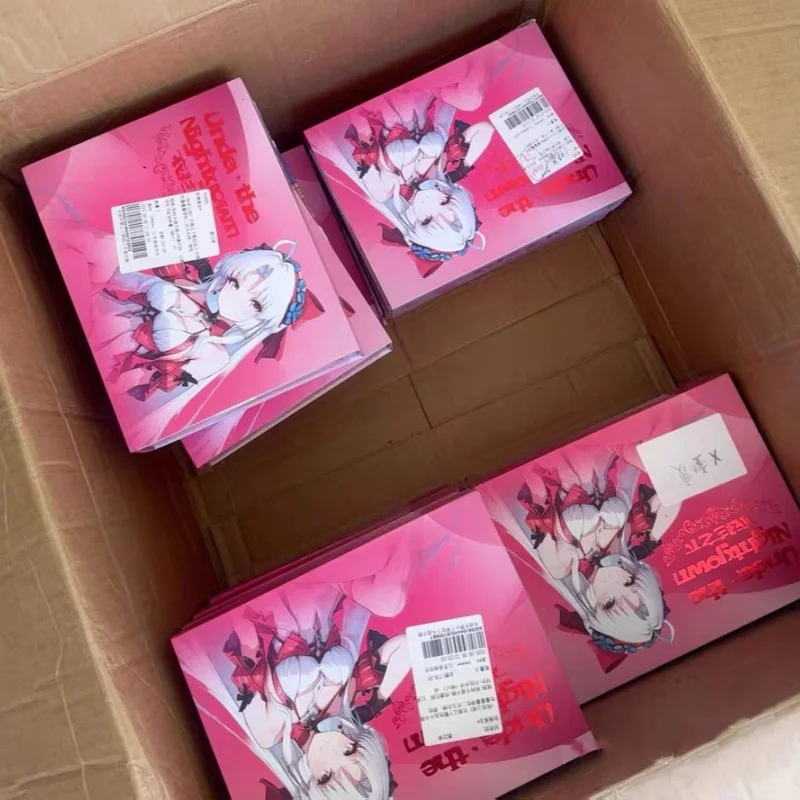﻿ YISI Vol.7 Under The Nightgown Goddess Card Hobby Collectible Waifu Card CCG Booste Box Toy Collection Card Hobby Gift