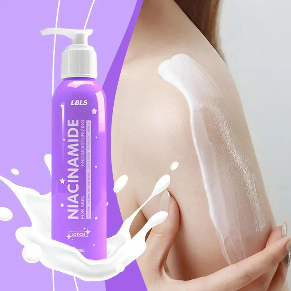 200ml Niacinamide Body Lotion Relieves Dry and Dehydrated Body and Brightens Exfoliates Skin Tone Lotion Hydrating Skin N1C9