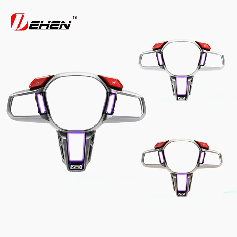 LED Suitable for BMW X3 5 7 Series G60 G70 G90 i5 i7 ix3 X5 M35I  M1M2 button driving mode Steering wheel atmosphere light trim