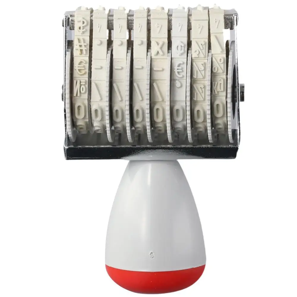 

DIY штамп с 8-значным номером, персонализированные Сменные Роликовые штампы, деловые штампы для офиса