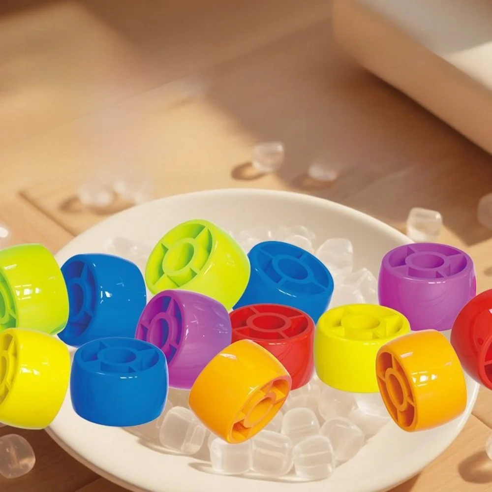 Wood Bead Matching Multicolor Counting Practice Color Sorting Hand-Eye Coordination Color Matching Counting Bead for Children