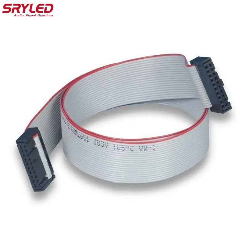 

SRYLED Data Cable Short Led Panel Ribbon Flat Cable 15cm 16 Pins Led Display Module Wires