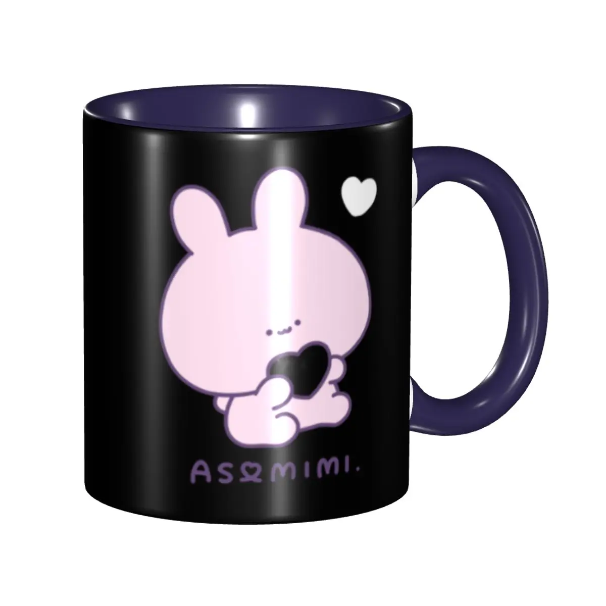 Bricolage Asamimichaan Anime dessins animés Asamimi tasse en céramique tasse à café personnalisée cadeau créatif