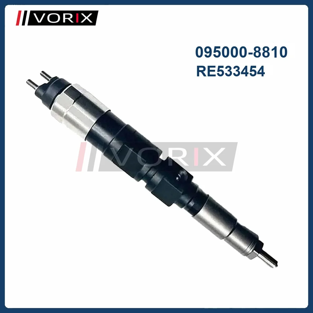 095000-8810 RE533454 Diesel Fuel Injector for John Deere 4045T 6068T S350