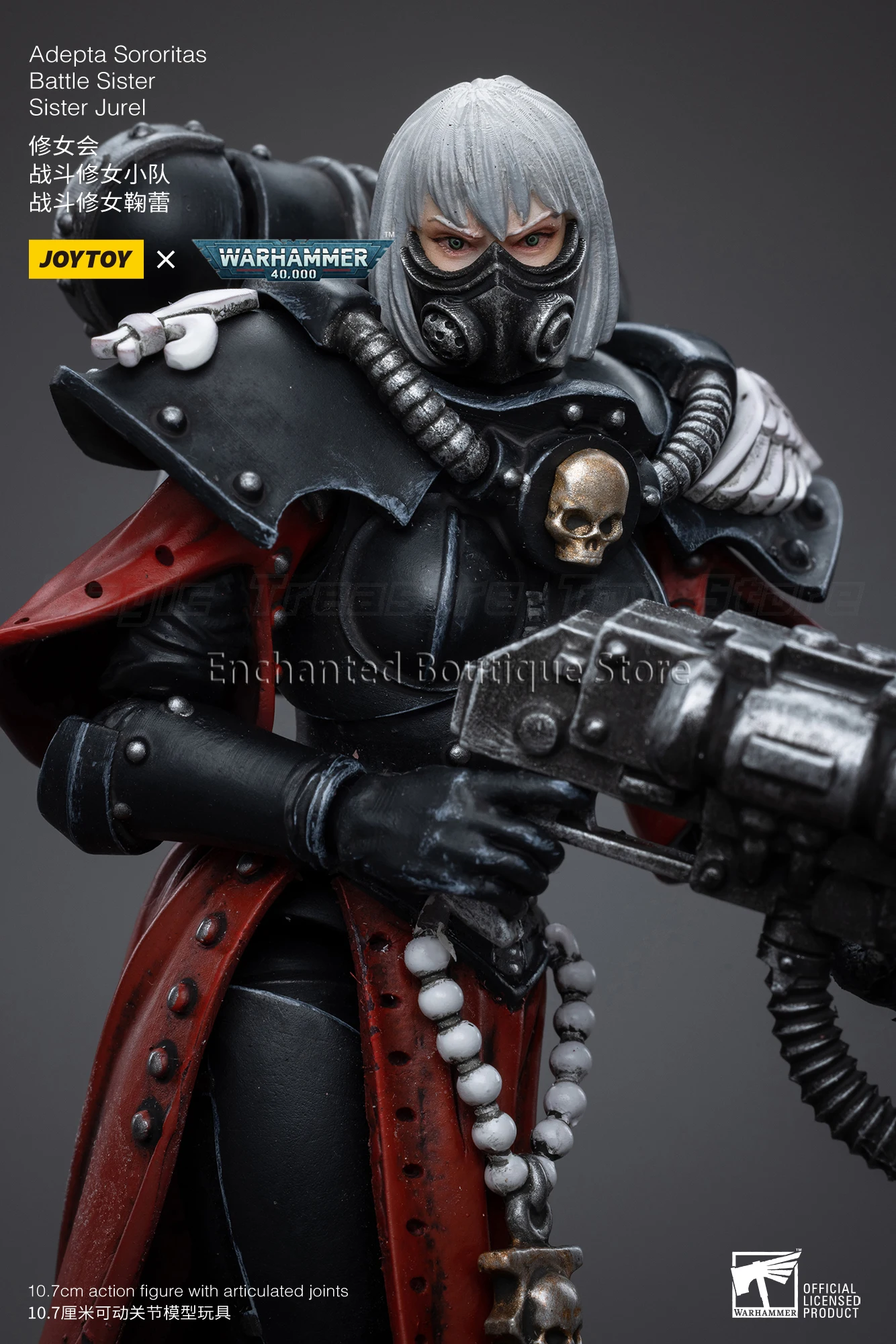 

【In stock】JOYTOY 1/18 Action Figure Adepta Sororitas Imagifier Sister Saelon Noyalle Superior Kassia Jurel Model