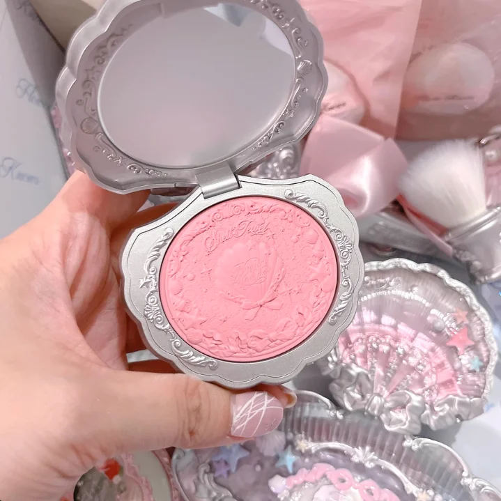 Flower Knows Shells Pearl Eyeshadow Essence Lip Honey Blush Cheek Makeup Front Ocean Gift Box Makeup Kit Full Professional