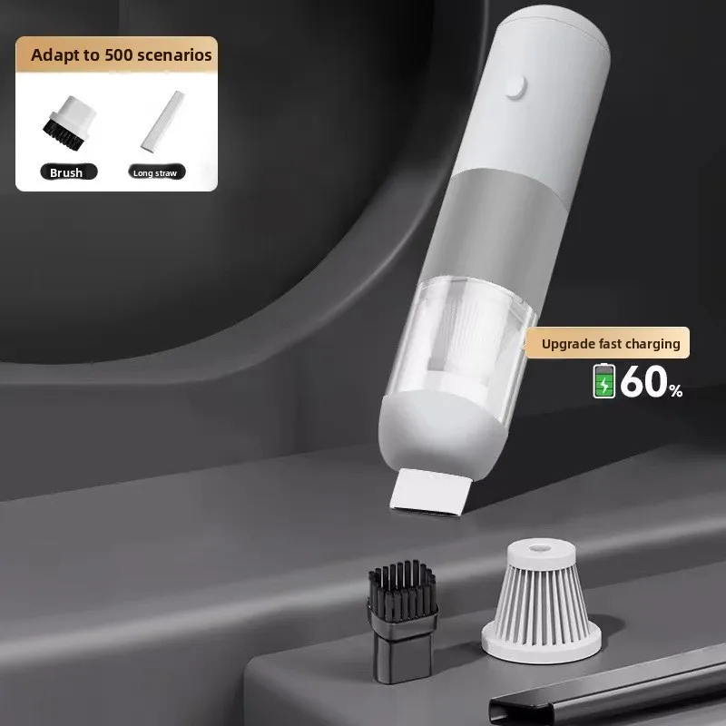 مكنسة كهربائية لاسلكية محمولة بقوة 4000 باسكال للسيارة والمنزل، مكنسة كهربائية لاسلكية قوية للشفط #2