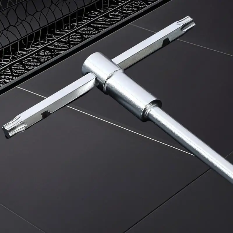 Rutschfester T-Torx-Sternschlüssel, verstellbar 2-5MM, Sechskant T8-T20, Reparaturwerkzeug für Haushaltsgeräte – Detail 5