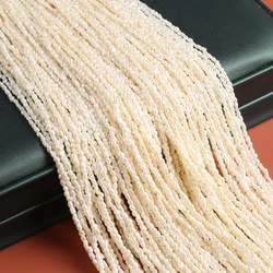 1.8-2mm Natural Freshwater Pearl Beads Tiny Irregular Loose Beads Pearls for Women Jewelry Making DIY Elegant Bracelet Necklaces