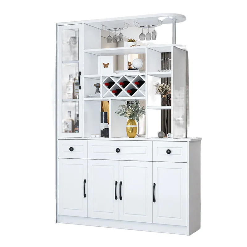 New living room entrance partition cabinet screen   shoe   integrated double-sided wine cabinet entrance hall