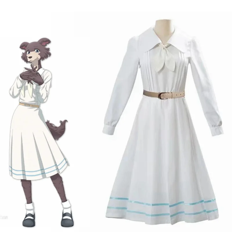 Unisex Anime Cos BEASTARS Juno Wolf Cosplay Costumes Halloween Christmas Party Sets Uniform Suits