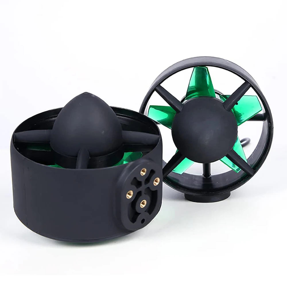 800W 24V-48V Underwater Thruster Brushless Motor 13Kg Thrust 5 Paddle Propeller Propulsion for ROV DIY RC Robot Boats