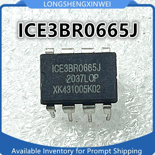 Bloco integrado IC do interruptor de alimentação do LCD, ICE3B0365J 3B2565 3BR0665J ICE3BR1765J, 1PC