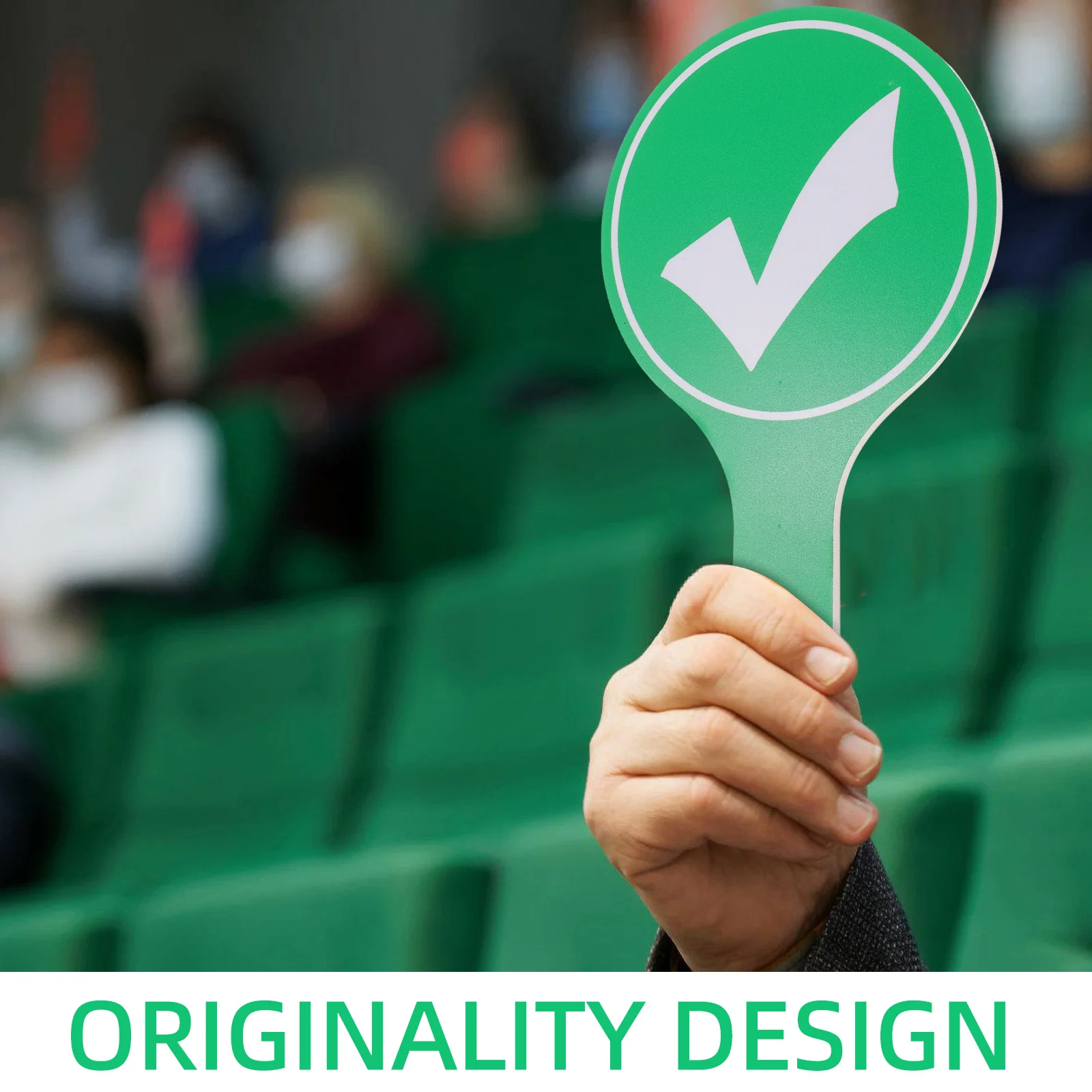 بطاقات التصويت 14x22 سنتيمتر لوح إسفنجي على الوجهين نعم مجداف لعبة تعليمية الدعامة قابلة لإعادة الاستخدام الفصول الدراسية حفلة القاضي