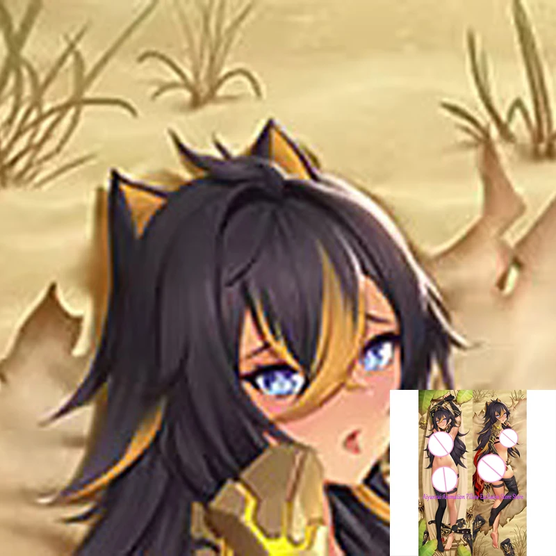 

Anime Dakimakura Pillow Case Dehya Sexy and Busty Beautiful Girl Double-Sided Halloween