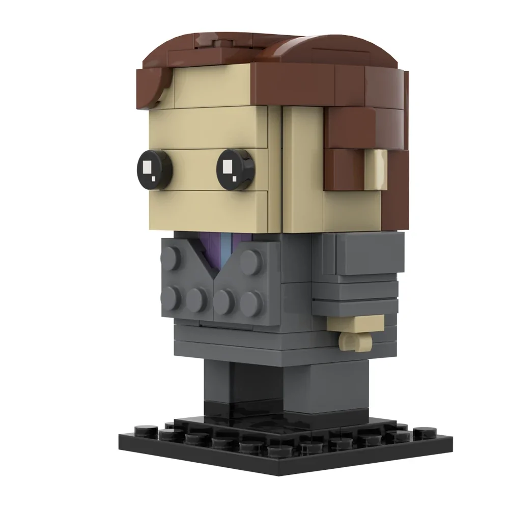 MOC 映画 Brickheadzs ブレイキングズ-悪いハイゼンベルクモデルビルディングブロック白バンドルキャラクターソールレンガのおもちゃ子供のギフト