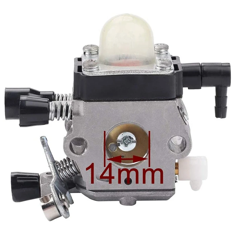 2X HS45 FS38 Carburetor Is Suitable For STIHL C1Q-S97 C1Q-S186 FS46 FS55 KM55 FS45 FS45C FS46C FS55C FS55R FS55RC Weeder