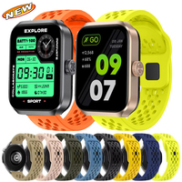 22mm Silicone Soft Band For Zeblaze Beyond 3 Plus 2 3 Pro/GTS GTR2 3Pro Bracelet For Zeblaze Vibe 7 7Pro 7Lite/Stratos 2 3 Ultra