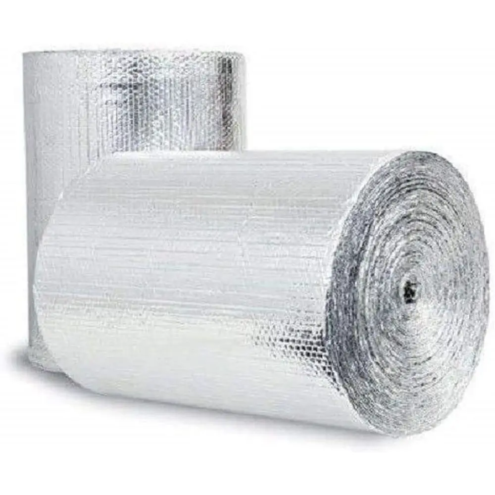 

Reflective Insulation Roll with Oil Cover, Heat Barrier, Ideal for Attics, Air Ducts, Windows, Radiators - R8/IRE Rated, Weather