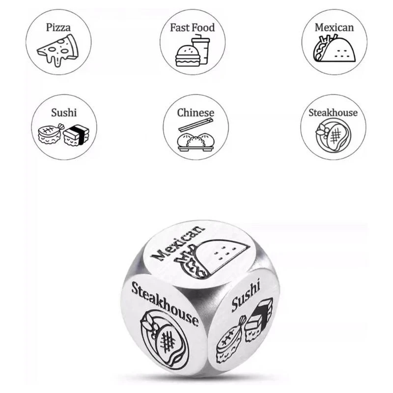 Q0KB Unique Date Night Dices For Couples Simplify Dinner Choices for Valentine's Day