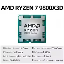【¥58,061】AMD Ryzen 7 9800X3D 特別割引-アリエク特価アラート